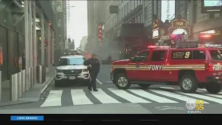 Multiple manholes catch fire in Times Square, no injuries