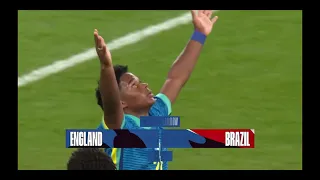 Highlights | England 0-1 Brazil | Endrick Scores Late Winner