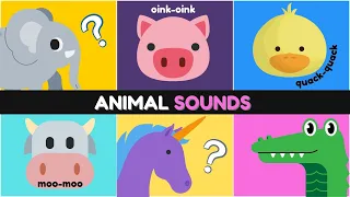 Animal SOUNDS and Animals song ♬