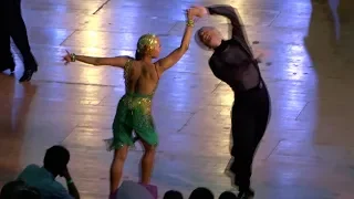 Charles-Guillaume & Elena | Ch. de France Adultes Latines 2017 | 1/8 Samba