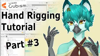 Live 2D Hand Rigging Tutorial - Part 3 - Rotating Details