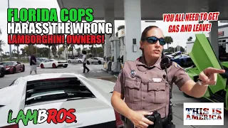 Florida Cops Harass the wrong Lamborghini Owners! Lambros