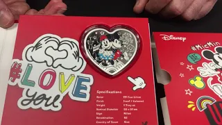 Disney Love 2021 – Ultimate Couple 1oz Silver Coin