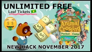 Animal Crossing: Pocket Camp HACK FOR UNLIMITED LEAF TICKETS