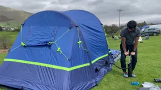 Berghaus Air 6.1 Nightfall Tent Setup in 10 mins ⛺️