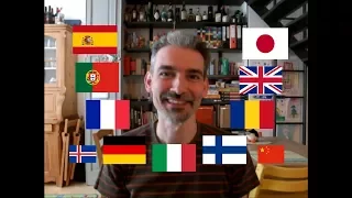 Italian guy speaking 9 languages! (+2) [Polyglot Language Snapshot]