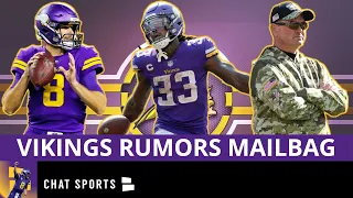 Vikings Rumors: Sign A Running Back To Replace Dalvin Cook + Kirk Cousins Struggles? | Q&A