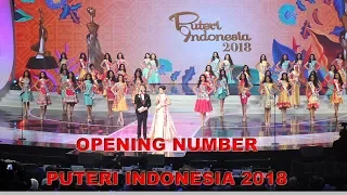 Opening Number Puteri Indonesia 2018