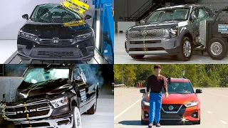 The SAFEST Cars by IIHS Crash Test Institut