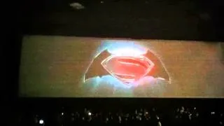 FIRST LOOK AT THE BATMAN SUPERMAN ANNOUNCING PHOTO :)