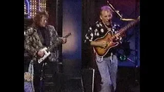 Larry Carlton with Rick Derringer Feb. 1988 late night TV performance