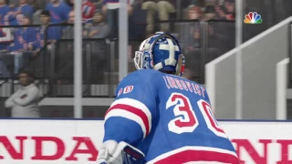 NHL 17 -MONTREAL CANADIENS VS NEW YORK RANGERS GAMEPLAY-EASTERN CONFERENCE 1ST ROUND PLAYOFFS GAME 3