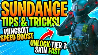 SUNDANCE TIPS & TRICKS! BEST SPECIALIST IN BATTLEFIELD 2042! - Wingsuit Speed Boost! Mastery Skin!