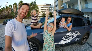 Framme i Portugal! Här ska vi bo VLOGG