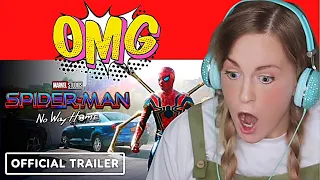 SPIDER-MAN NO WAY HOME Teaser Trailer Reaction