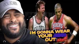 LARRY BIRD WELCOMES ROOKIES TO THE LEAGUE SAVAGELY!! (  @SQUADawkins ) | Reaction