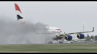 A380 Pilot Got Fired For This Take Off [XP11]