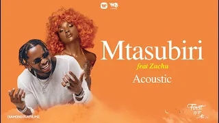 Diamond Platnumz Ft Zuchu - Mtasubiri Acoustic (Lyric Video)