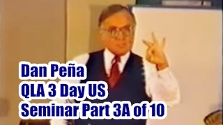Dan Peña - 50 Billion Dollar Man Dan Pena QLA 3 Day US Seminar Part 3A of 10