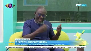 Personality Profile: Time with Comfort Ocran | Breakfast Daily