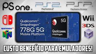 SNAPDRAGON 778G VS EMULADORES! | RODA TUDO? | EggNS, AetherSX2, Citra MMJ, PPSSPP, Dolphin