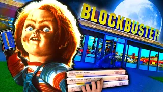 EVERY HORROR MOVIE AT THE LAST BLOCKBUSTER !