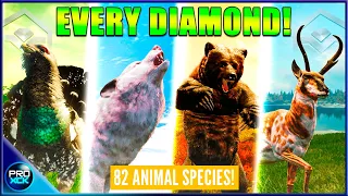 Every Species. All Diamonds! | theHunter Call of the Wild Montage
