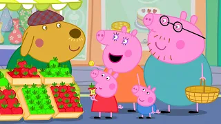 Le marché alimentaire | Peppa Pig Français Episodes Complets