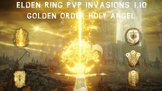 Elden Ring PvP Invasions 1.10 - Golden Order Incantations Holy Angel Build