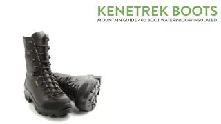 Kenetrek Boots Mountain Guide 400 Hunting Boots - Waterproof, Insulated (For Men)