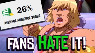 Masters of the Universe: Revelation Audience Score REVIEW BOMBED on Rotten Tomatoes?!