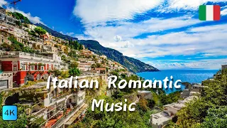 4K Italian Romantic Music with Spectacular Scenic Relaxation Views of Italy