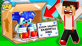 GPLAY ADOPTUJE SMUTNEGO SONICA W MINECRAFT?! GPLAY & LUMI