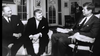 December 4, 1962 - President John F. Kennedy meets Foreign Minister of Denmark Per Hækkerup