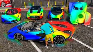 ROUBANDO SUPER CARROS NO GTA 5