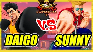 SFV CE 🔥 Daigo (Luke) vs Sunny (Guile) 🔥 Battle Lounge 🔥 Street Fighter 5