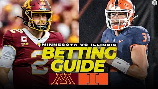 Minnesota at No. 24 Illinois Betting Preview: Free Picks, Props, Best Bets | CBS Sports HQ