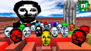 ALL Selene Delgado in MAZE! Garry's Mod Nextbots