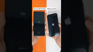 Mi 11 ultra vs iphone 12 pro speed test