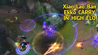 Xiao Lao Ban Ekko: How to CARRY with Ekko in high elo!