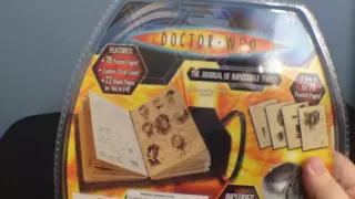 Doctor Who Journal of Impossible Things w/ The Master's Ring (Replica) Toy Review