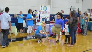 Stomp Rocket at STEAM Fair