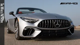 2022 Mercedes-AMG SL 63 | High-tec Silver | Driving, Interior, Exterior