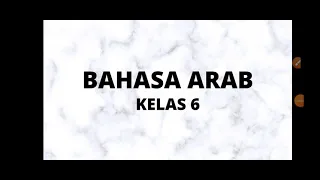 BAHAS ARAB • Menerjemahkan Kalimat Bahasa Indonesia ke dalam Bahasa Arab