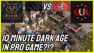 AoE4 - Kasva's 10 Minute Dark Age is INSANE!