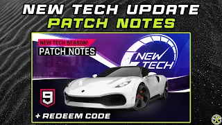 Asphalt 9 | New Tech & Black Friday Update - Patch Notes