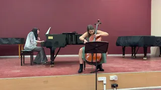 Noa Brown - Kabalevsky cello concerto no. 1 - Allegro