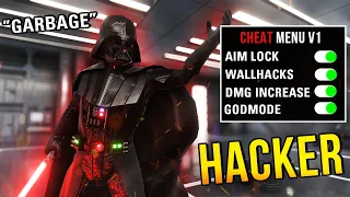 TOXIC HACKERS IN HEROES VS VILLAINS! (Battlefront 2)