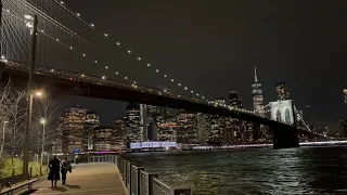 New York City LIVE Manhattan, Brooklyn Bridge, Chinatown, SoHo, West Village (January 12, 2024)