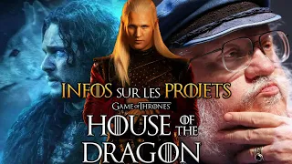 Nouvelles infos sur HOUSE OF THE DRAGON S2 & à quoi joue GRRM avec le livre 6 ?! GAME OF THRONES